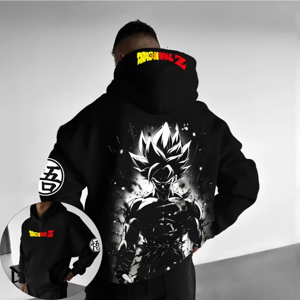 Dragon Ball Saiyan Armor - ドラゴンボール メンズ パーカー セーター 悟空 カカロット