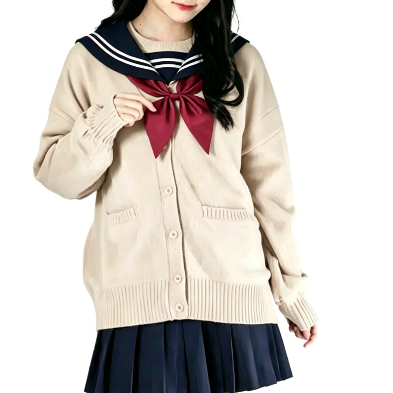 Anime Cosplay Japanese Girl - アニメ僕のヒーローアカデミア 僕のヒミコ・トガ コスプレ衣装 女の子 JK制服 セーターコートセット