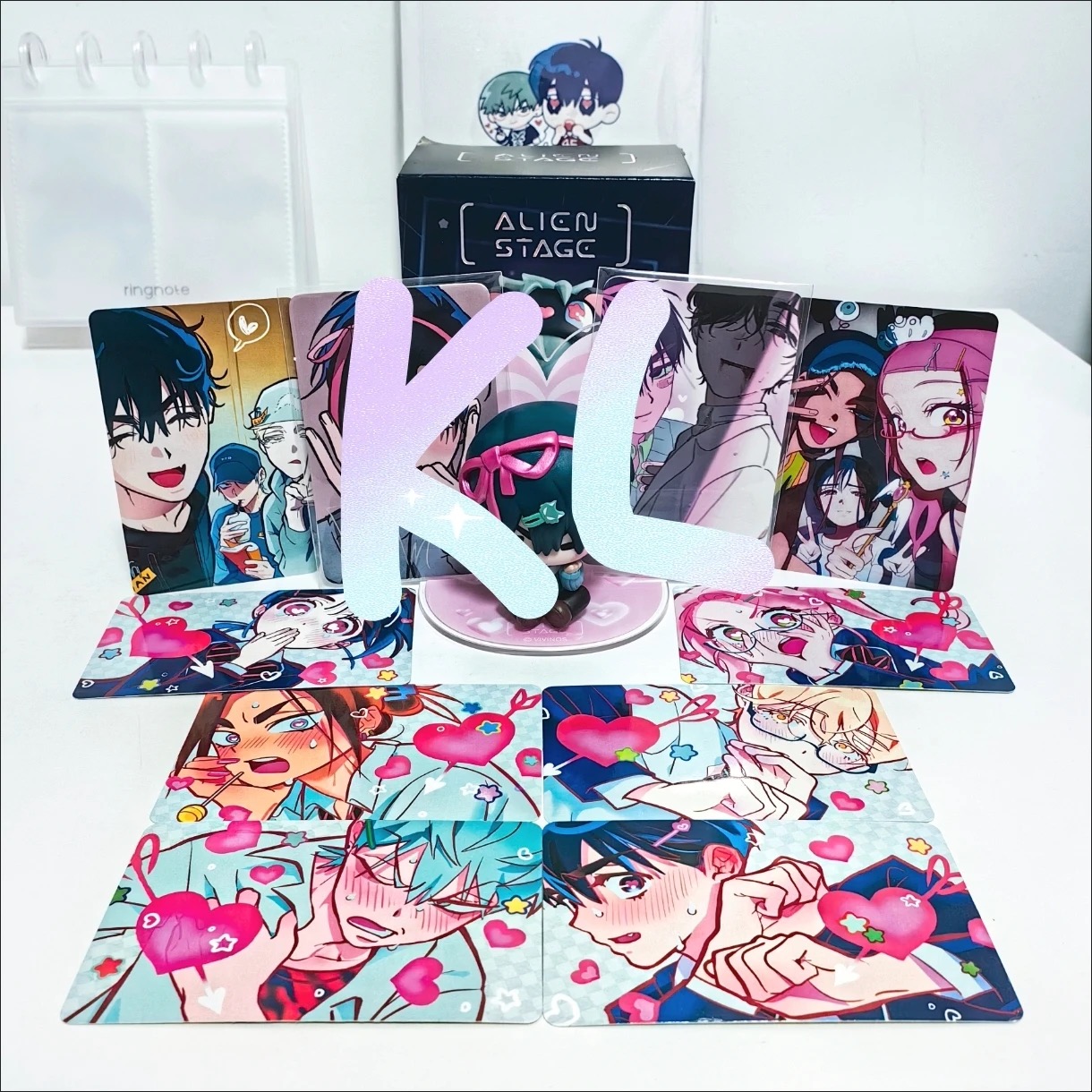 Anime Cosplay Girl Photo - エイリアンステージアニメ小さなカードミジイヴァンフォトカード 3 インチコレクションギフト防水 Diy ポストカードブックマークコスプレ女の子フレンド