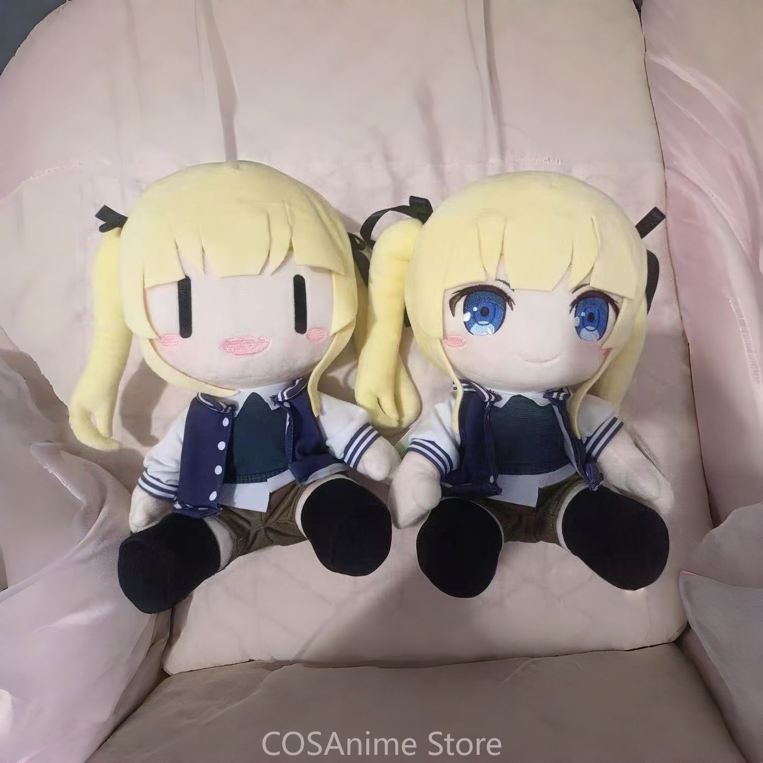 Anime Cosplay For Girls - エリリ・スペンサー・サワマラ 20 センチメートルかわいい女の子アニメ座り姿フィギュアモデル枕コスプレぬいぐるみ漫画マスコットファンギフト