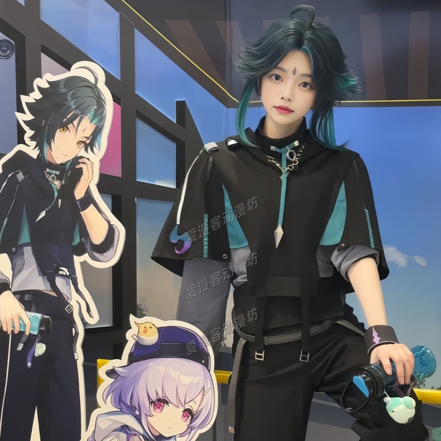 Anime Cosplay Male - ハロウィン XIAO 衣装ゲーム原神 XIAO 服コスプレ衣装男性アニメ衣装衣装コスチュームフルセット