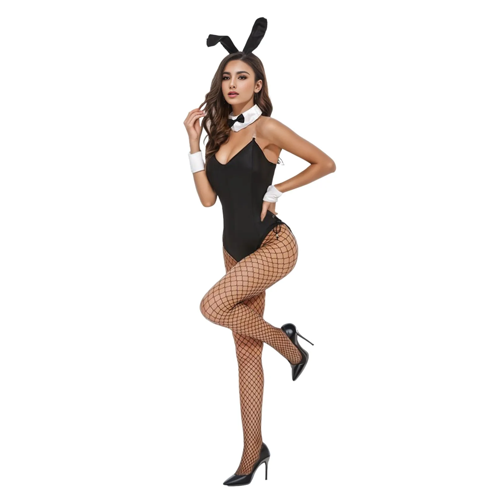 Cosplay Anime Bunny Girl - 2025年 女性用 バニーガールスーツ アニメ ハロウィンコスチューム コスプレ