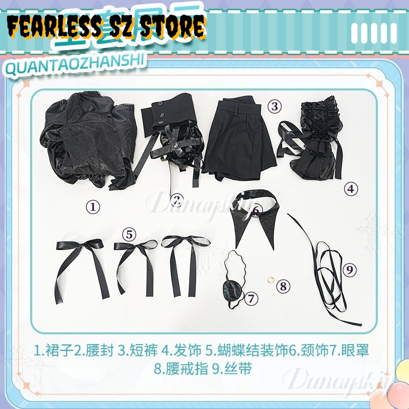 ガールゴシックドレスハロウィンカーニバル新しい黒ロリータシエ - Anime Cosplay Japanese Girl のレビューと価格