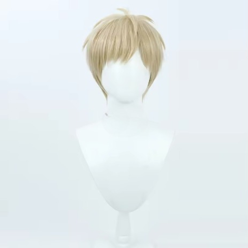 ワンパンマンアニメジェノショートヘアウィッグコスプレ衣装耐熱 - Anime Cosplay One Punch Man のレビューと価格