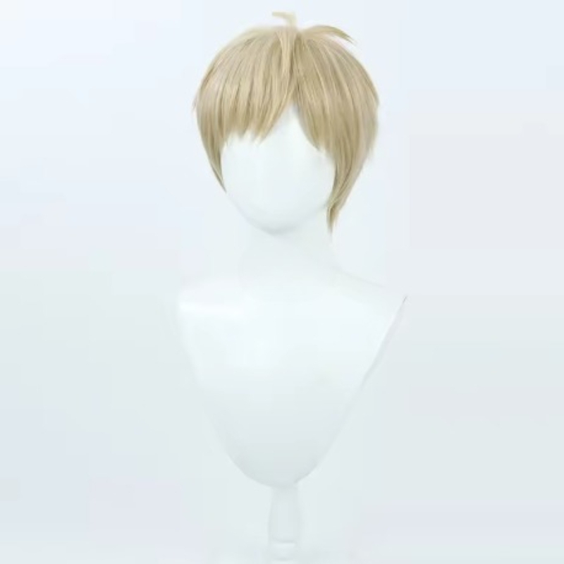 ワンパンマンアニメジェノショートヘアウィッグコスプレ衣装耐熱 - Anime Cosplay One Punch Man のレビューと価格