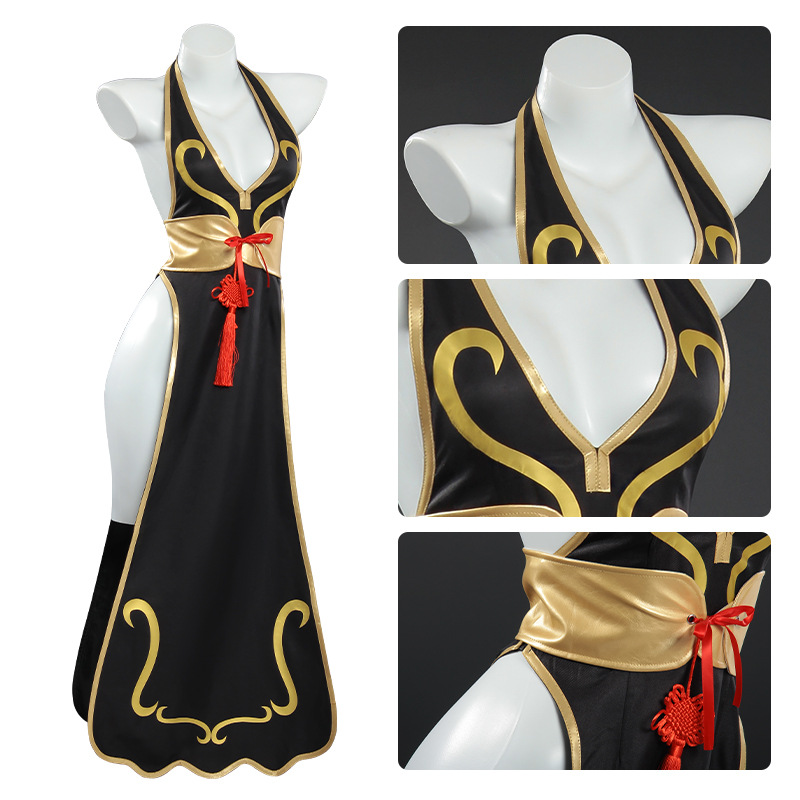 ストリートファイター5 アニメ アニメガールズ 春麗 バトル - Anime Cosplay Black Girl のレビューと価格