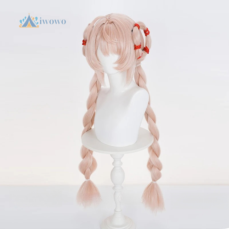 ゼンレスゾーンゼロ 趙 コスプレウィッグ ロングピンクブレイ - Anime Cosplay For Girls のレビューと価格