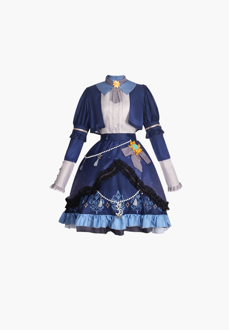2025 PJSK スターカラフルなドレス秋山瑞希東雲恵那朝 - Cosplay Anime Women のレビューと価格