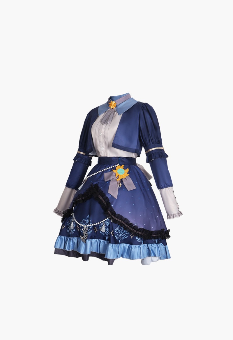 2025 PJSK スターカラフルなドレス秋山瑞希東雲恵那朝 - Cosplay Anime Women のレビューと価格