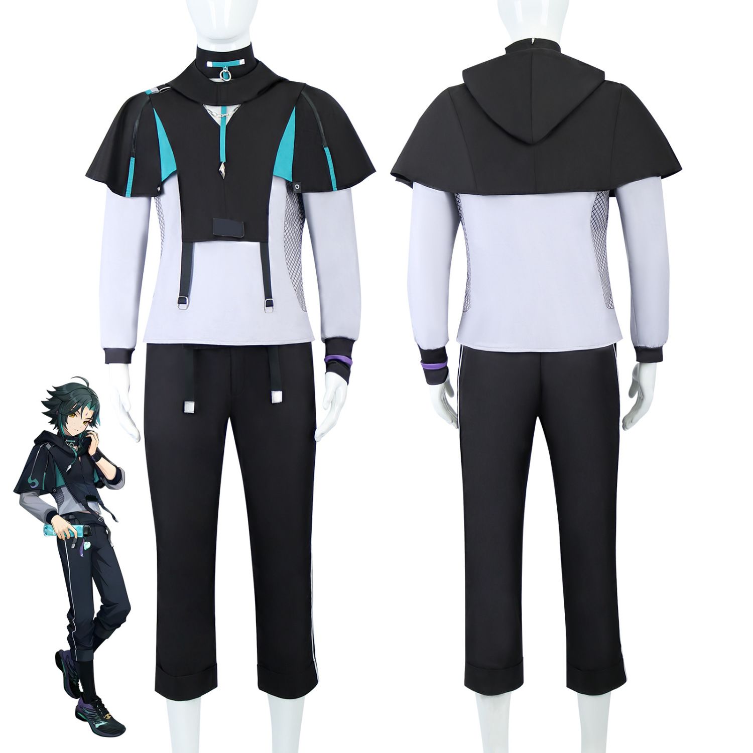 ハロウィン XIAO 衣装ゲーム原神 XIAO 服コスプレ衣 - Anime Cosplay Male のレビューと価格