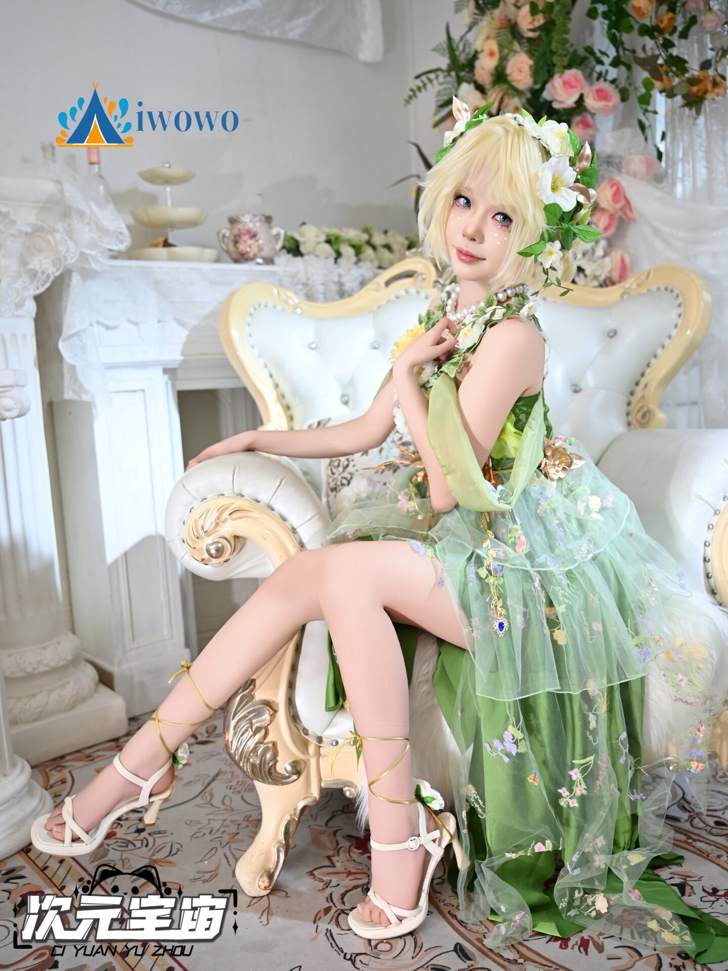 エマ・ウッズ ガーデナー アイデンティティV コスプレ衣装  - Anime Cosplay For Girls のレビューと価格