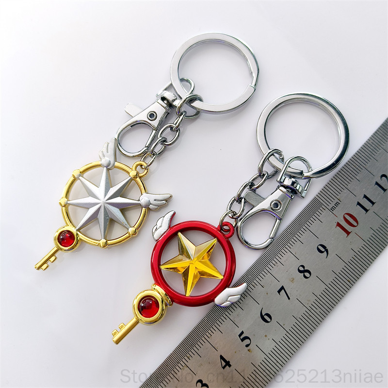 カードキャプターさくらキーホルダースターワンドバードヘッド合 - Anime Cosplay Easy のレビューと価格