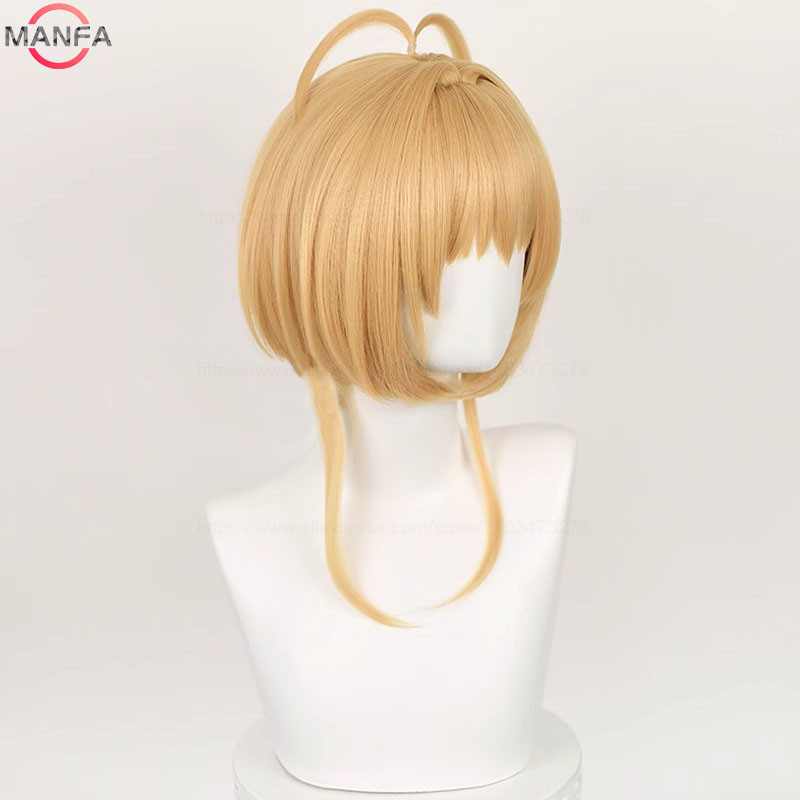 アニメコスプレウィッグ木之本桜コスプレウィッグ 46 センチ - Anime Cosplay Easy のレビューと価格