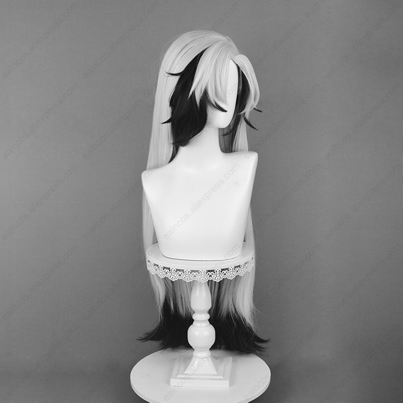Hsr-boothill-合成コスプレウィッグ,長さ92cm - Anime Cosplay Long Black Hair のレビューと価格