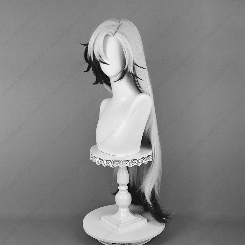Hsr-boothill-合成コスプレウィッグ,長さ92cm - Anime Cosplay Long Black Hair のレビューと価格