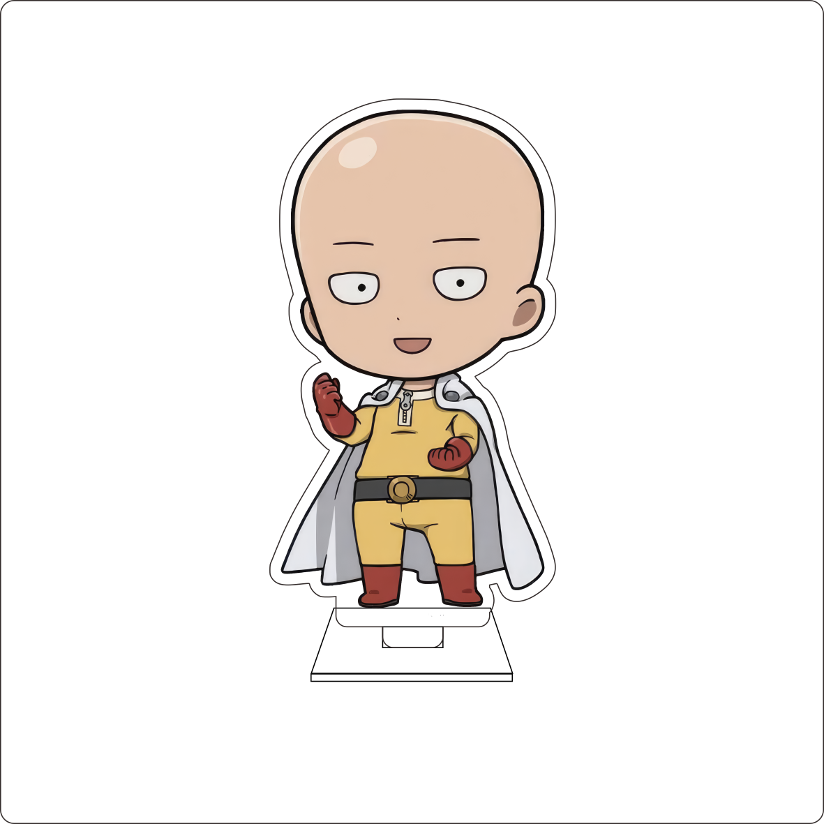 10 センチメートルアニメワンパンマンコスプレかわいいアクリ - Anime Cosplay One Punch Man のレビューと価格