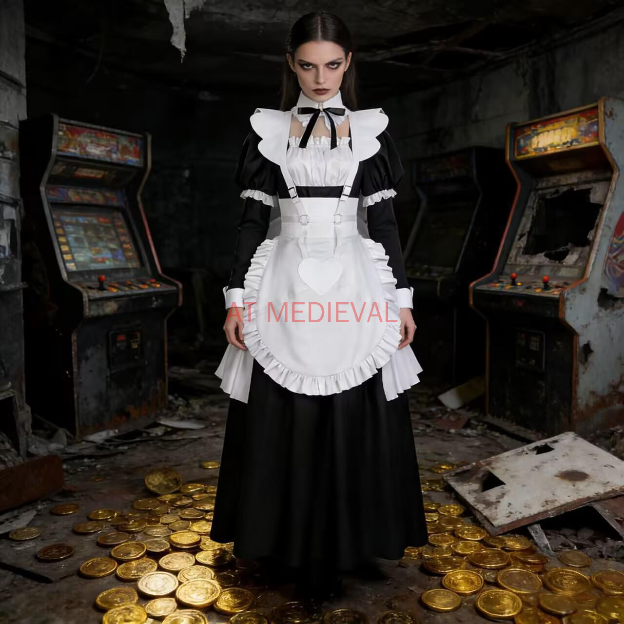 アニメシボユギ プレイイングデスメイドドレス 大人用 素波城 - Cosplay Anime Yuki のレビューと価格