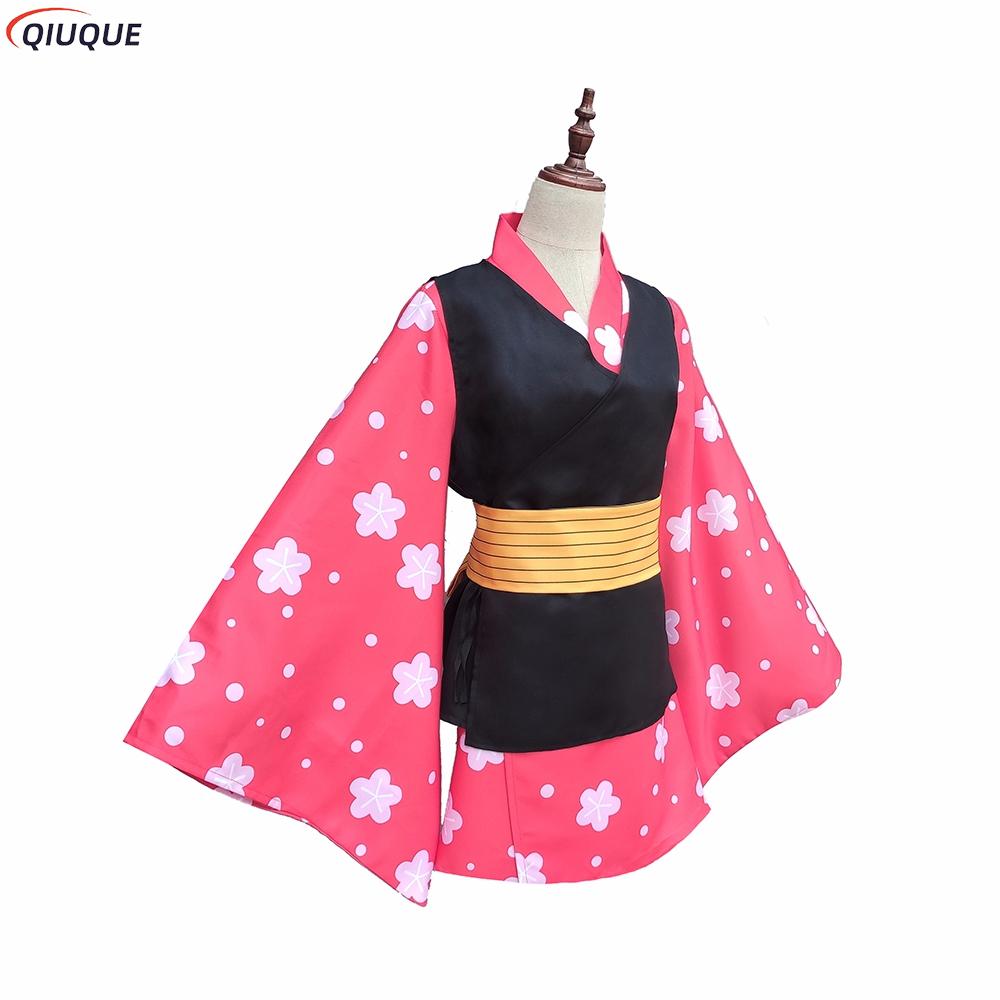 マコモ コスプレ衣装 着物制服 PVCマスク ウィッグ ハロ - Anime Cosplay Japanese Girl のレビューと価格