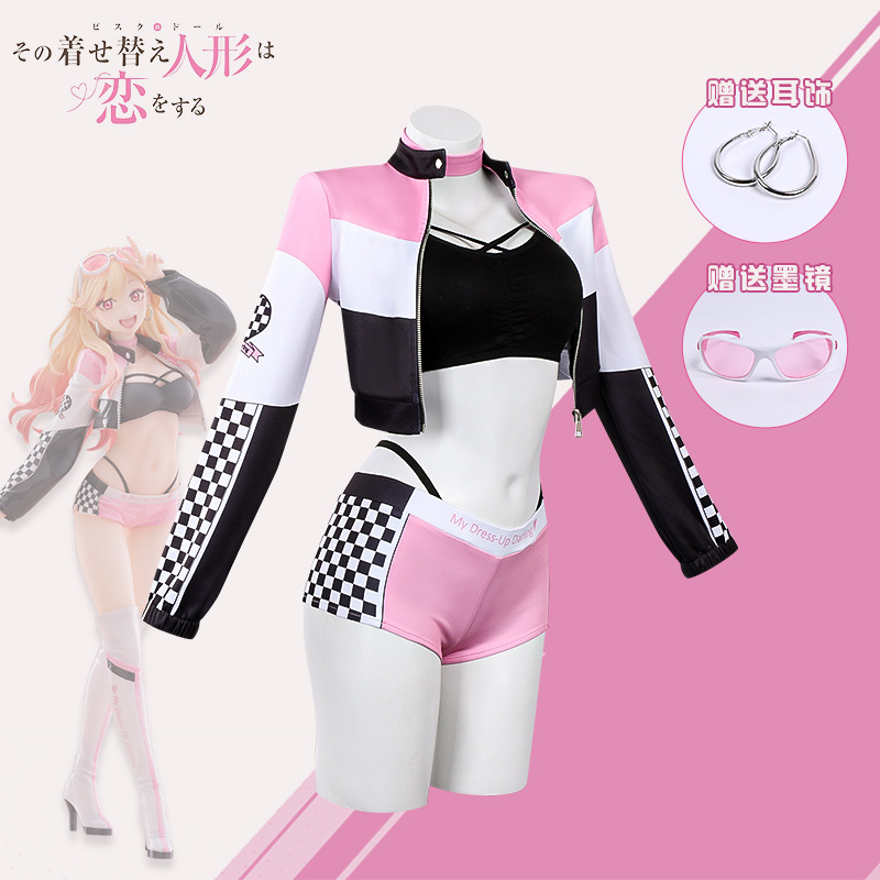 アニメ私のドレスアップダーリンウィッグレーススーツ小道具クー - Anime Cosplay Japanese Girl のレビューと価格