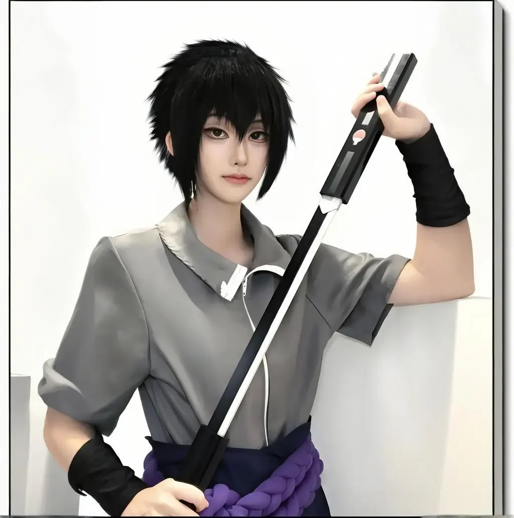 2026年うちはサスケコスプレ衣装セット - アニメ火影疾風 - Anime Cosplay Male のレビューと価格