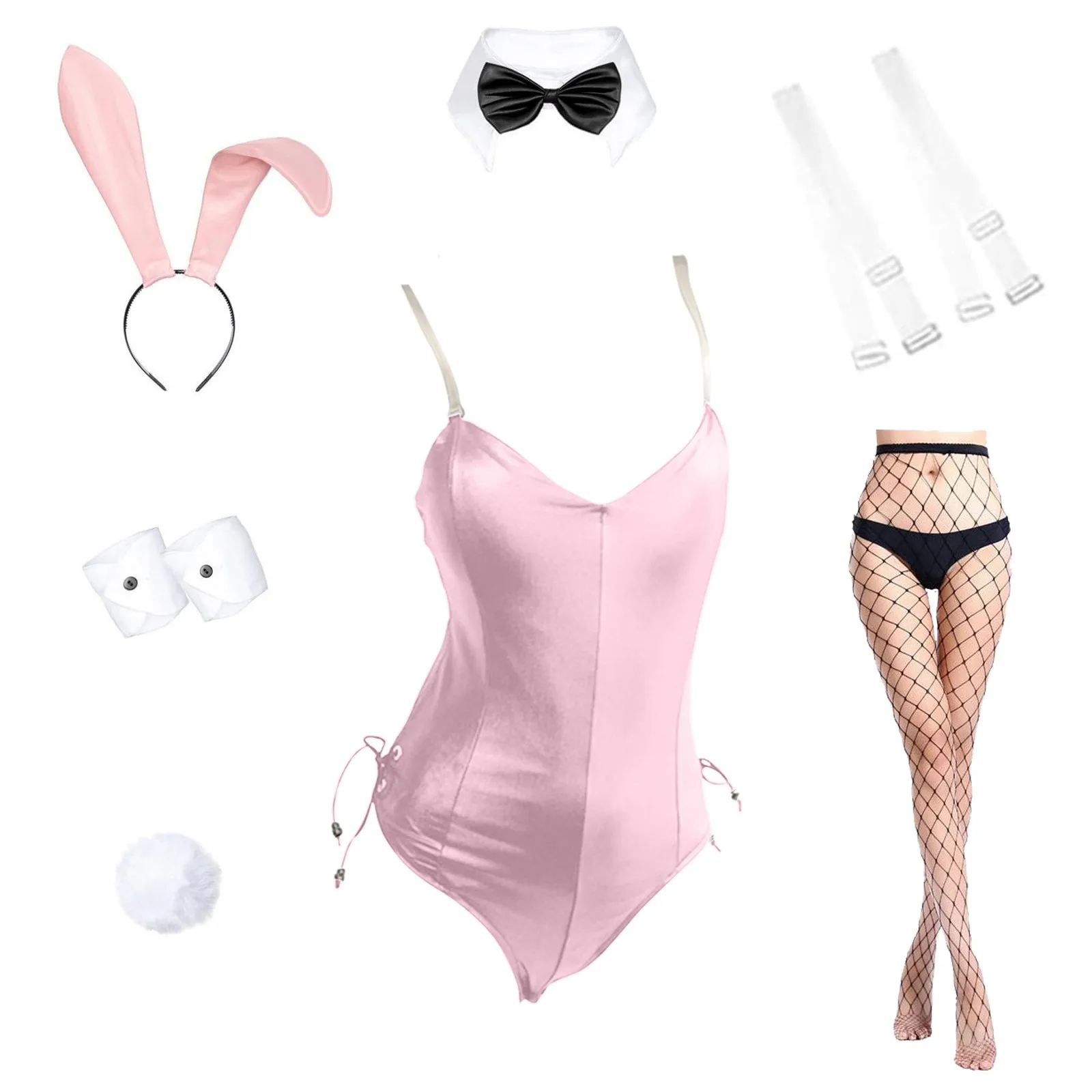 2025年 女性用 バニーガールスーツ アニメ ハロウィンコ - Cosplay Anime Bunny Girl のレビューと価格