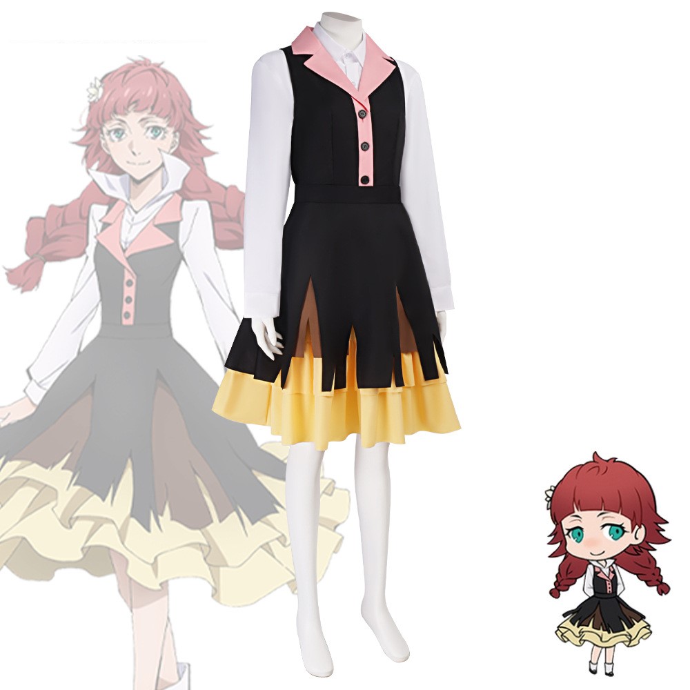 アニメ Bungo 野良犬ルーシーモードモンゴメリーコスプレ - Anime Cosplay Mujer のレビューと価格