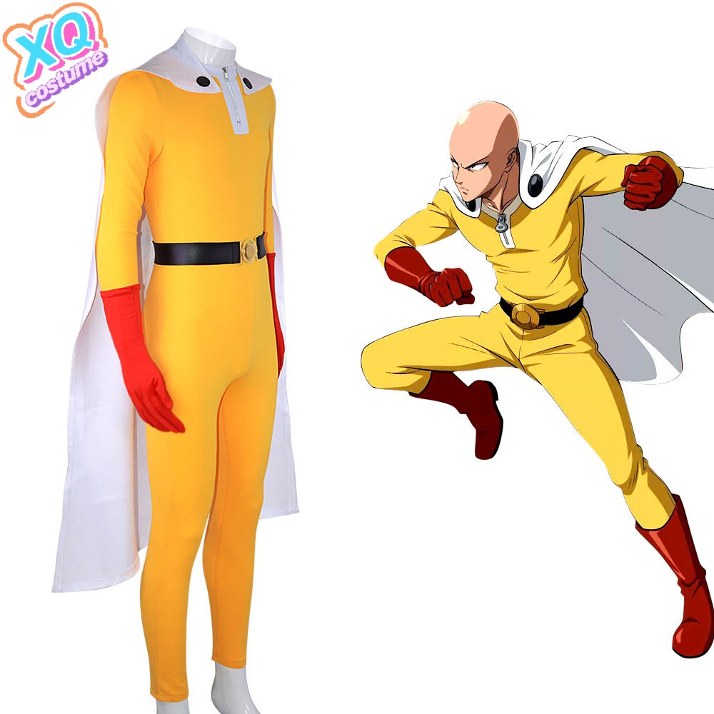 アニメワンパンマンサイタマコスプレ衣装男性用ハロウィン日本ア - Anime Cosplay One Punch Man のレビューと価格