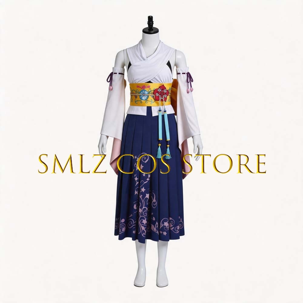 Smlz FFX ユナコスプレアニメ FF10 X 衣装女性 - Cosplay Anime Women のレビューと価格