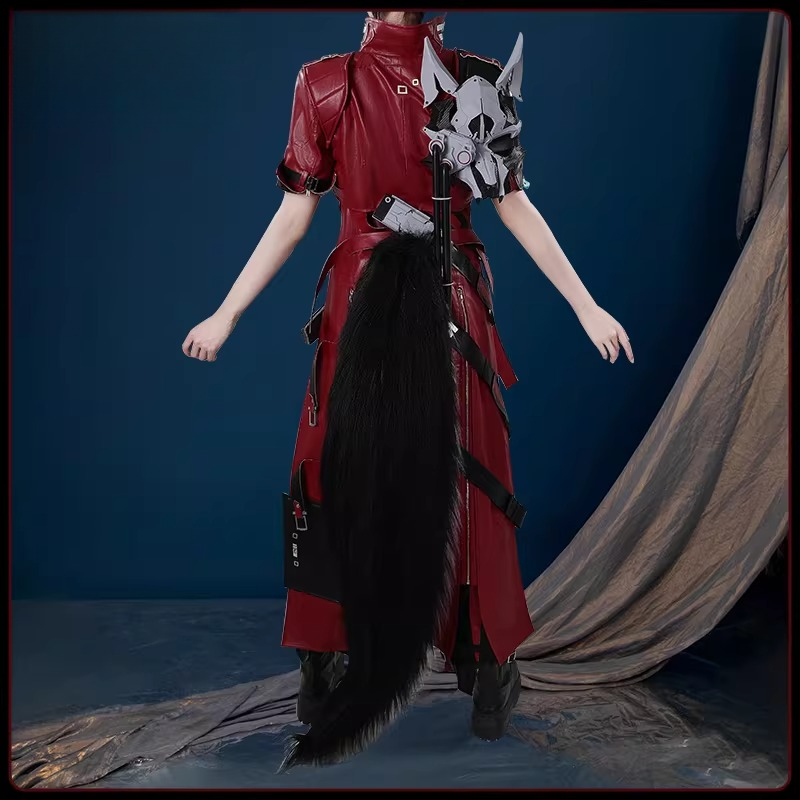 アークナイツ エンドフィールド ウルフガード コスプレ衣装  - Anime Cosplay Red のレビューと価格