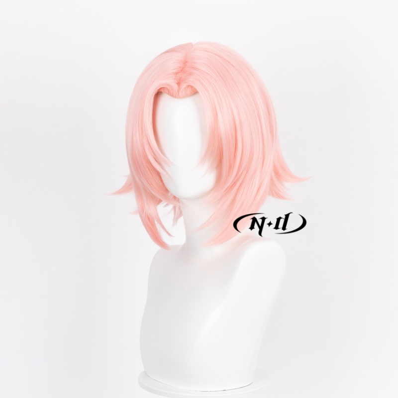ND ブランド春野サクラショートヘアナルトコスプレウィッグヘ - Anime Cosplay Easy のレビューと価格