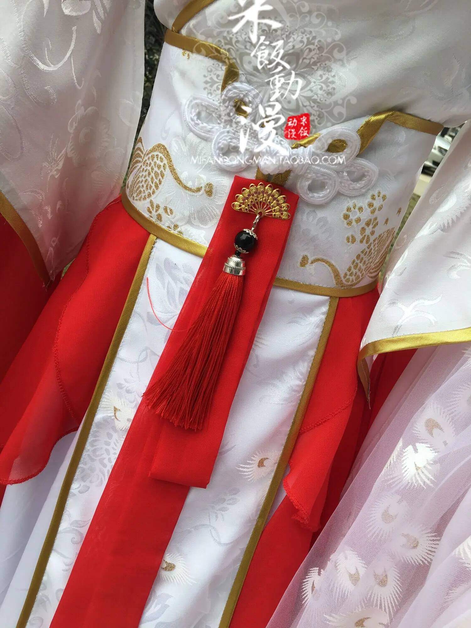 官吏が祝福する王子岳天神コス服謝連コスプレ赤白スタイル古代コ - Anime Cosplay Red のレビューと価格