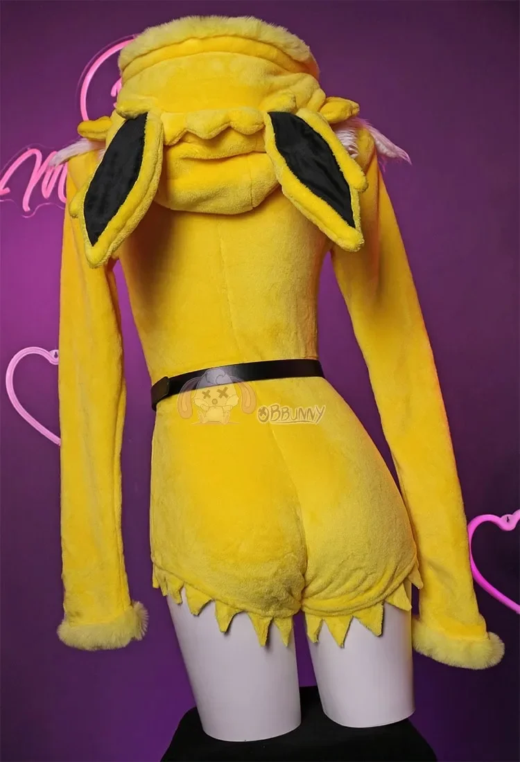 セクシーな深いVネックのフード付きボディスーツ、ソックススー - Cosplay Anime Bunny Girl のレビューと価格