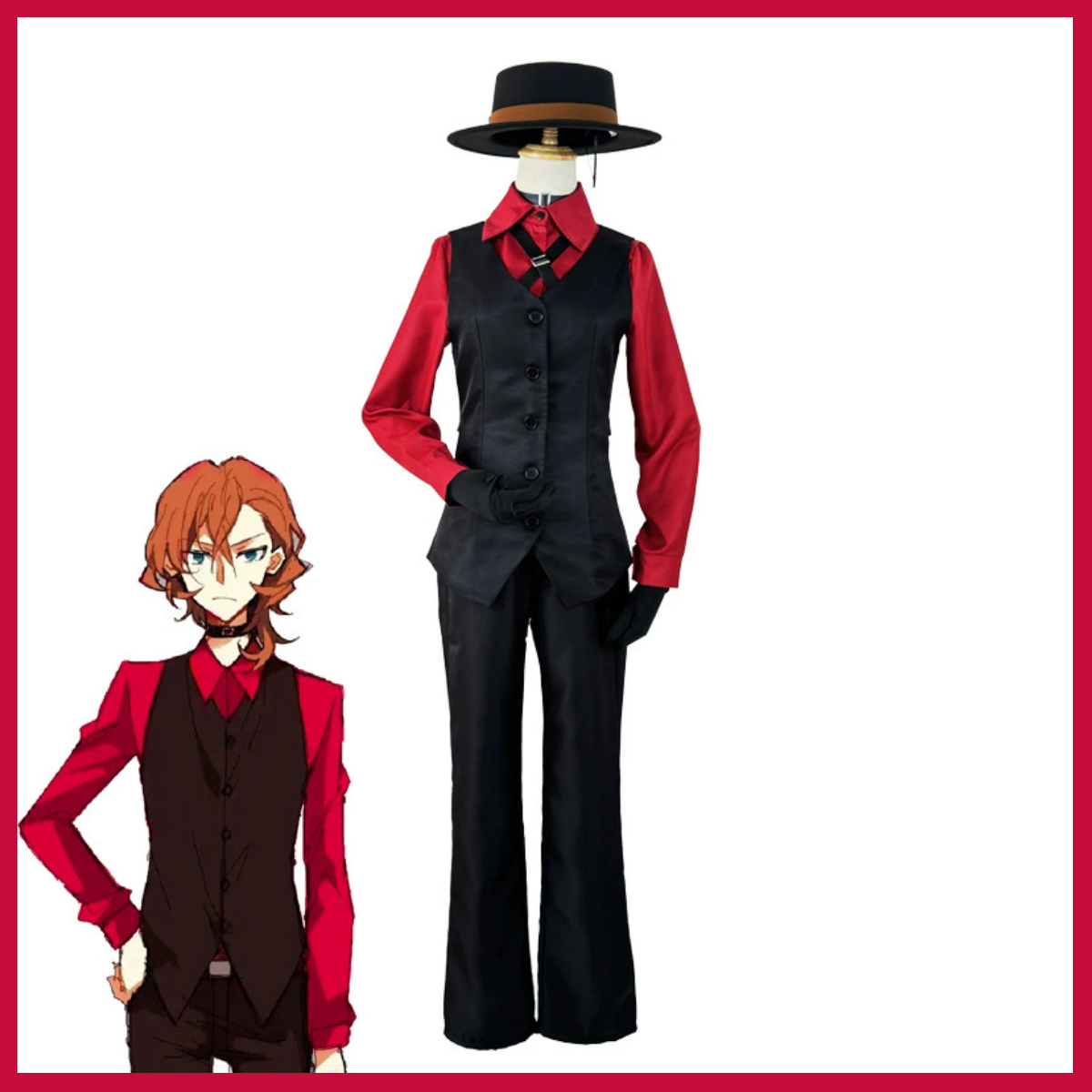 XQAnime 文豪ストレイドッグス ビースト 中原中也 コ - Anime Cosplay Male のレビューと価格