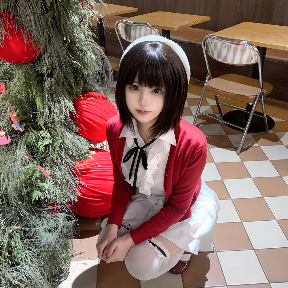 女の子赤いコートシャツスカートセットロリータ制服服アニメ「無 - Anime Cosplay Red のレビューと価格