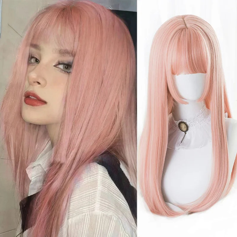 2026 Houyan 合成ロングストレートヘアウィッグコス - Anime Cosplay Long Black Hair のレビューと価格