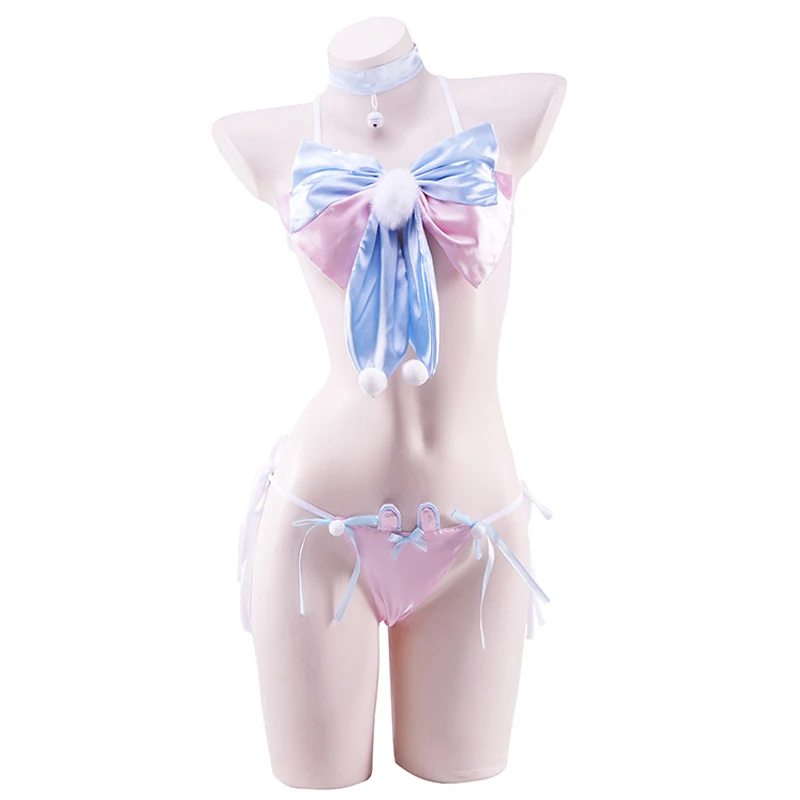 アニメロリータ少女コスプレセクシーな女性ちょう結びバニービキ - Cosplay Anime Bunny Girl のレビューと価格
