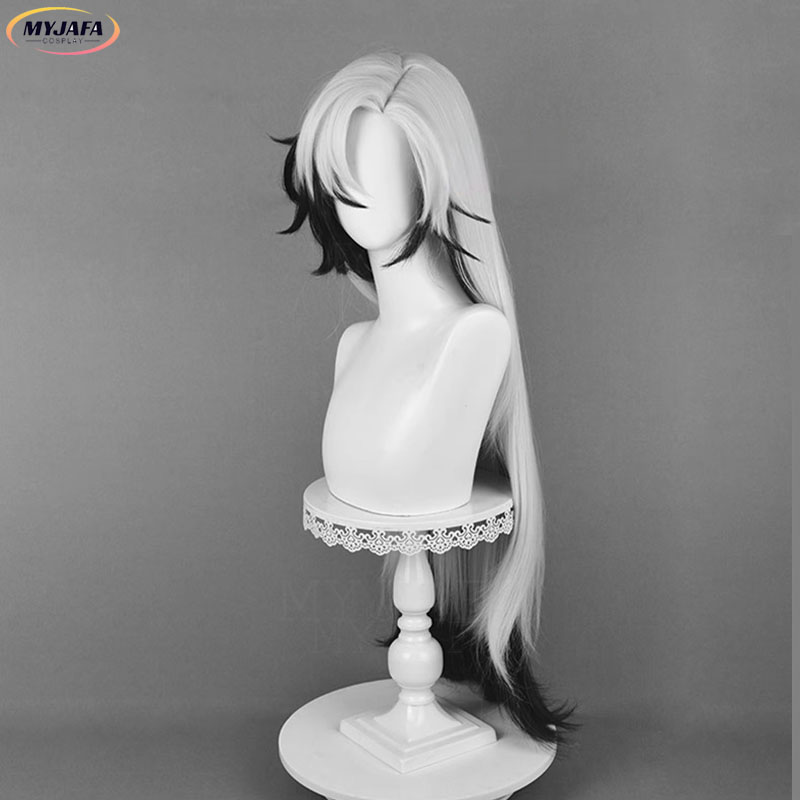 高品質ブースヒルコスプレウィッグゲーム HSR ブースヒルシ - Anime Cosplay Long Black Hair のレビューと価格