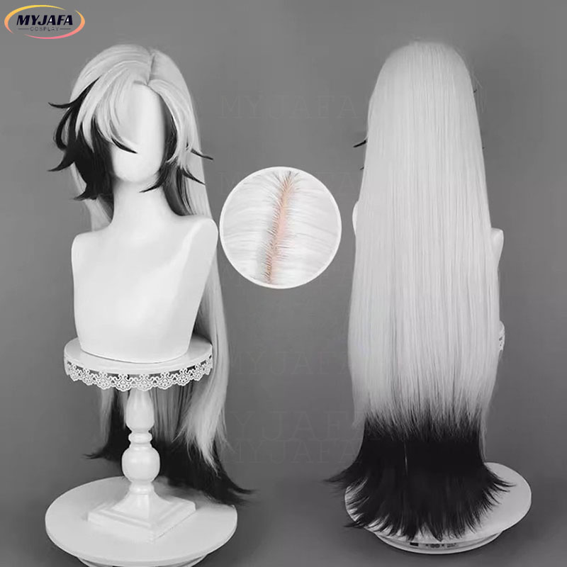 高品質ブースヒルコスプレウィッグゲーム HSR ブースヒルシ - Anime Cosplay Long Black Hair のレビューと価格
