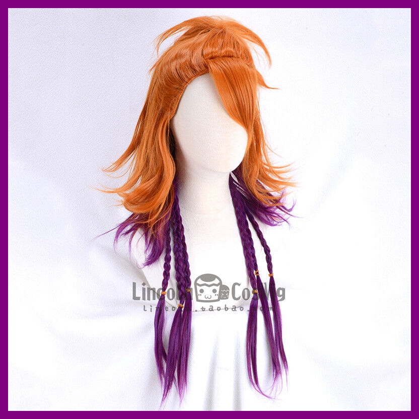 アニメ黒執事ジョーカーコスプレフルウィッグロングヘアヘアピー - Anime Cosplay Long Black Hair のレビューと価格