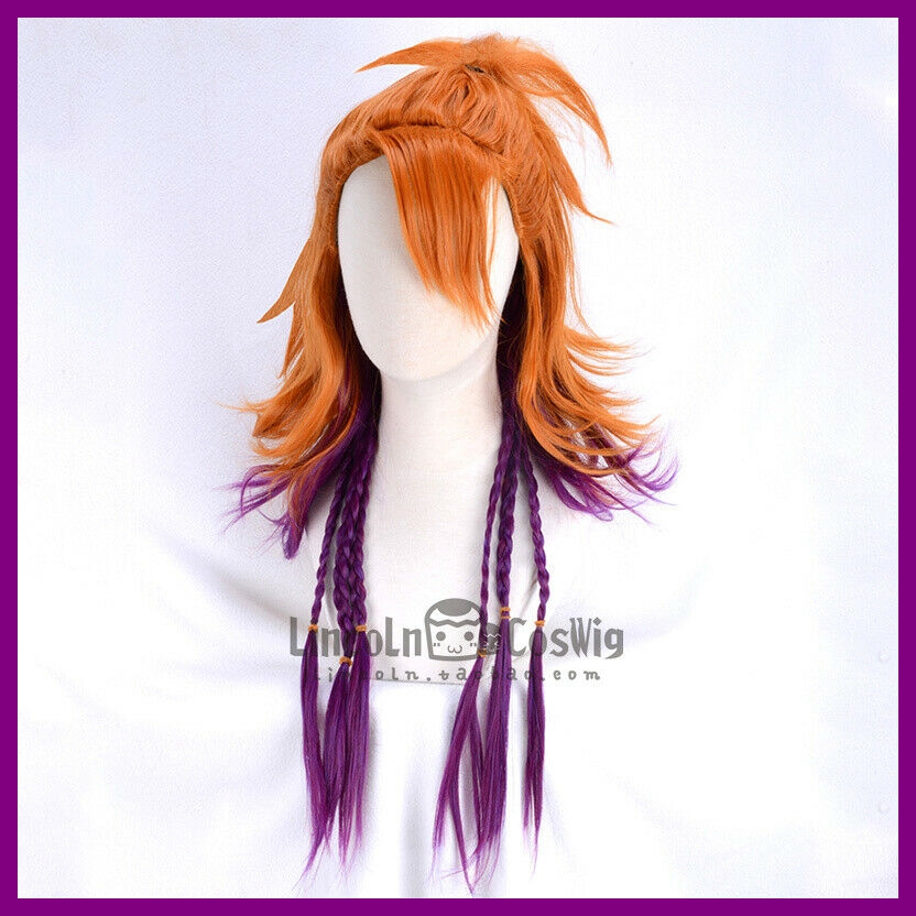 アニメ黒執事ジョーカーコスプレフルウィッグロングヘアヘアピー - Anime Cosplay Long Black Hair のレビューと価格