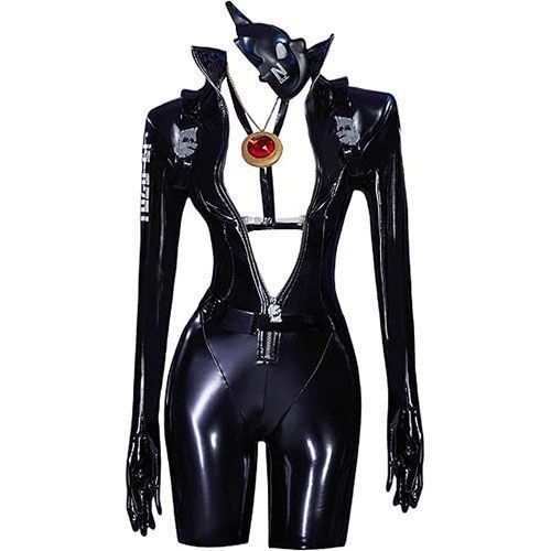 WHH アニメニッケクエンシーコスプレ衣装黒のボディスーツマ - Cosplay Anime Women のレビューと価格