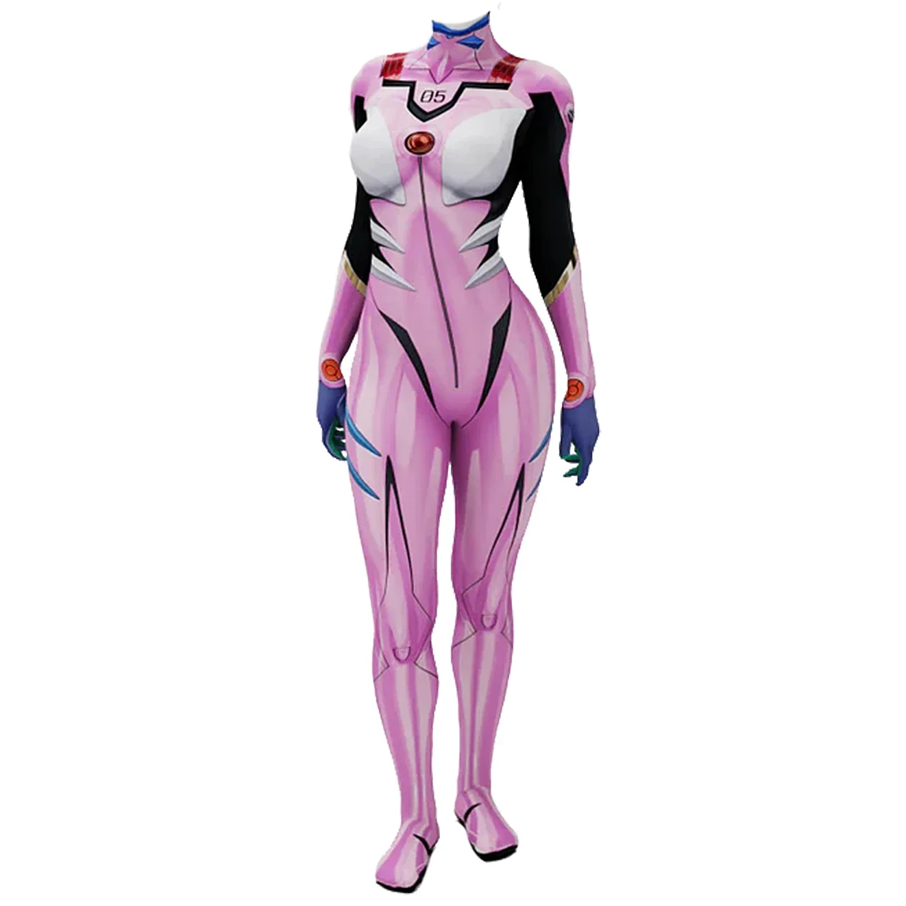 アニメEVA 05 マキナミ コスプレ衣装 スーパーヒーロー - Anime Cosplay For Girls のレビューと価格