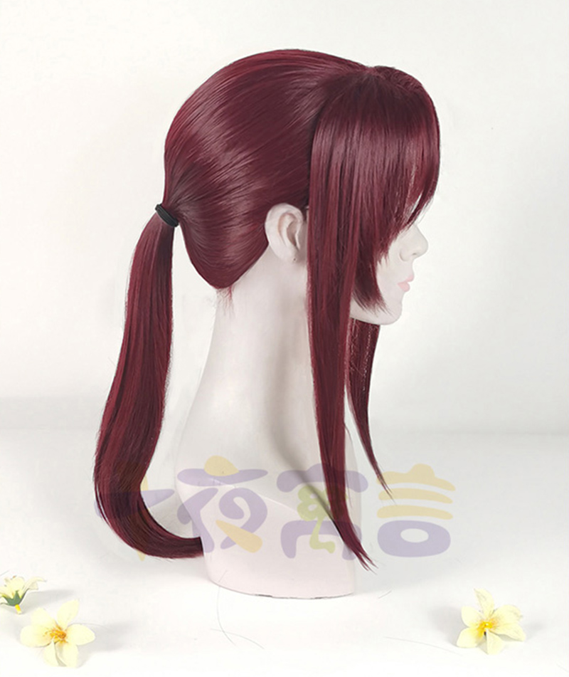 黒のラグーンのかつら,ウィッグスタイルのカット,牛のカット, - Anime Cosplay Long Black Hair のレビューと価格