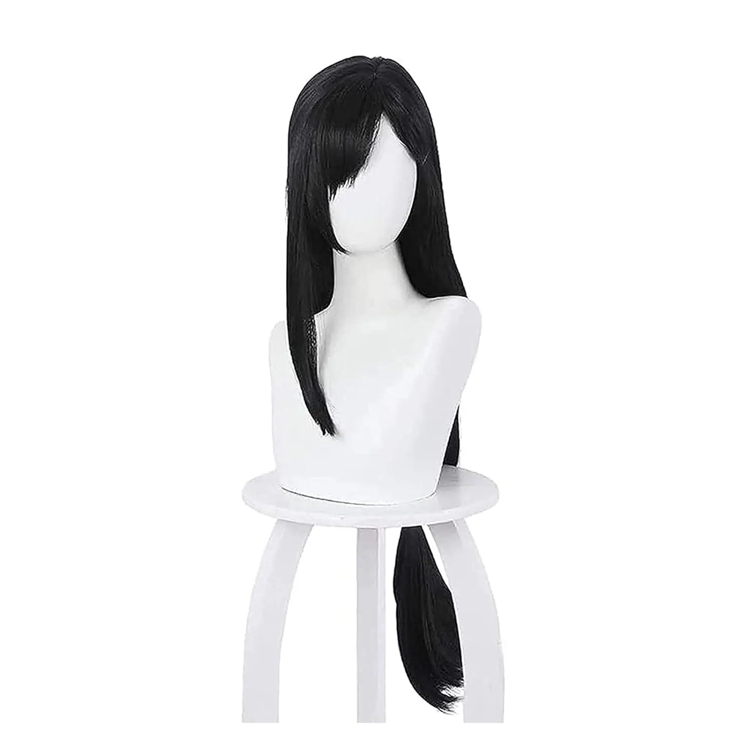 ティファ・ロックハート コスプレウィッグ アニメ ロング ブ - Anime Cosplay Long Black Hair のレビューと価格