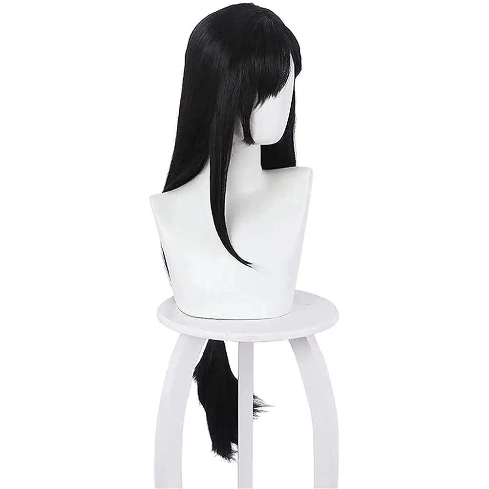 ティファ・ロックハート コスプレウィッグ アニメ ロング ブ - Anime Cosplay Long Black Hair のレビューと価格