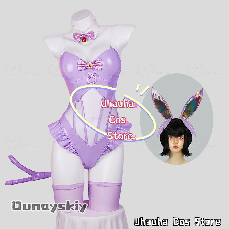 aBc01 エスペオンコスプレ衣装紫革セクシーな女性コスプレ - Cosplay Anime Bunny Girl のレビューと価格