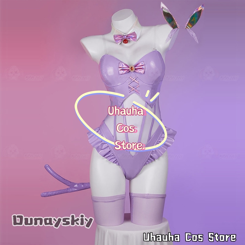 aBc01 エスペオンコスプレ衣装紫革セクシーな女性コスプレ - Cosplay Anime Bunny Girl のレビューと価格