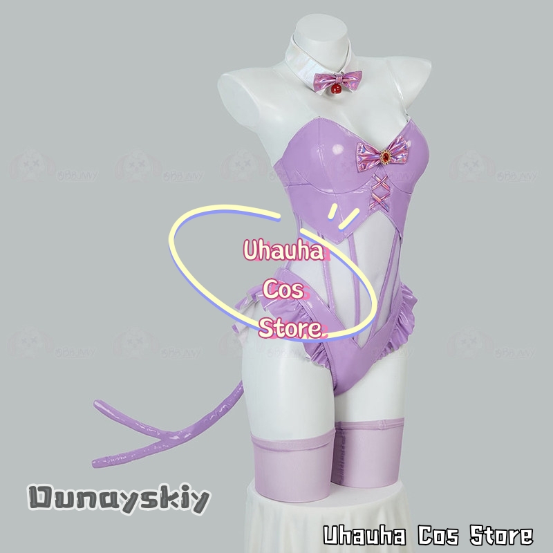 aBc01 エスペオンコスプレ衣装紫革セクシーな女性コスプレ - Cosplay Anime Bunny Girl のレビューと価格