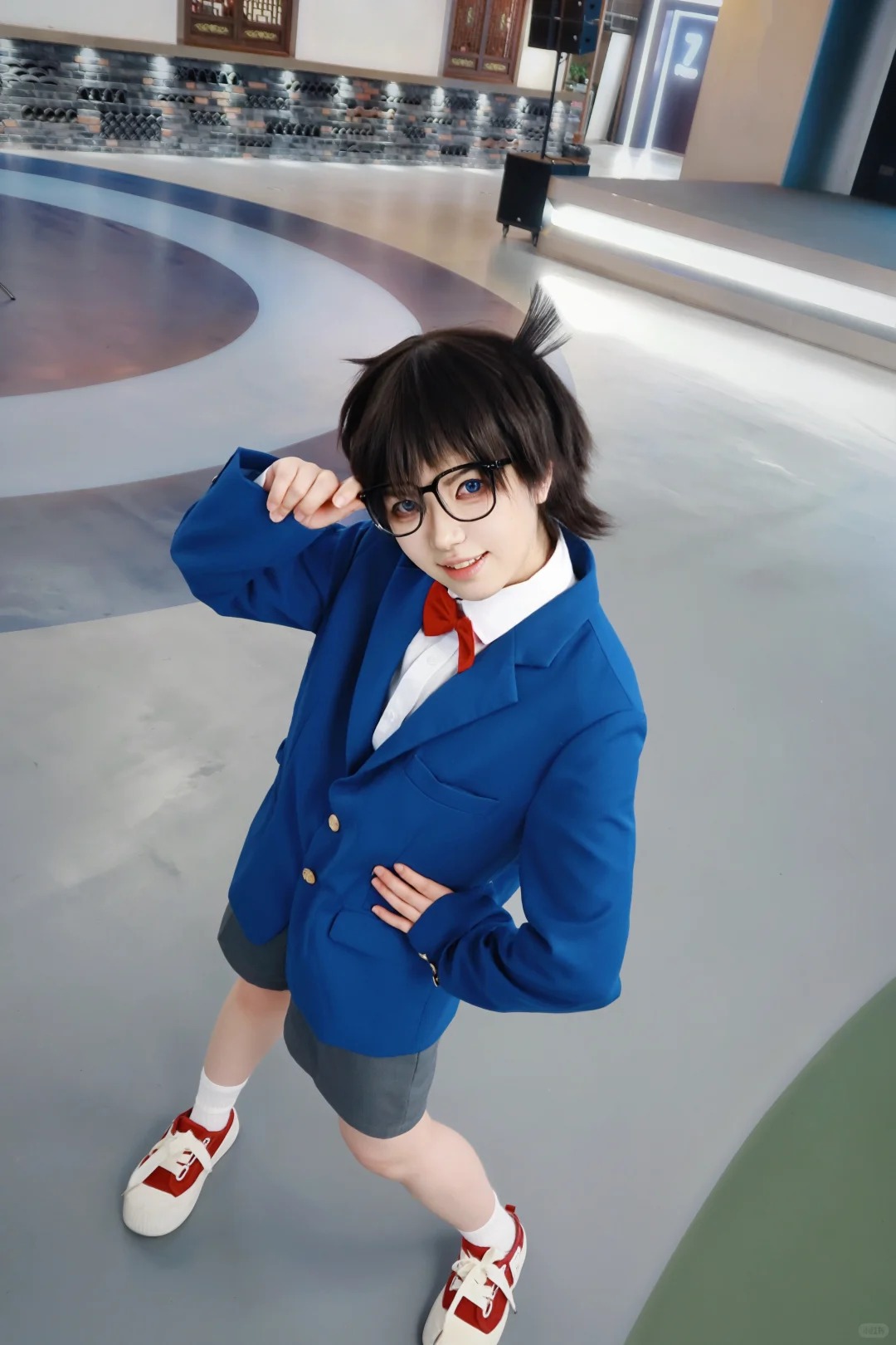 アニメ名探偵コナン江戸川コスプレ衣装男性子供用ハロウィンコス - Anime Cosplay Male のレビューと価格