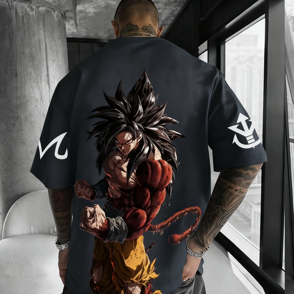 ドラゴンボールアニメ超サイヤ人 4 Tシャツ 2025 夏男 - Dragon Ball Saiyan Armor のレビューと価格